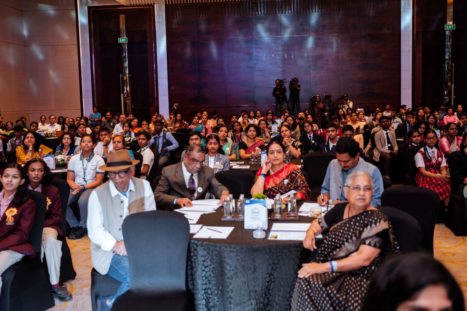 Youth Leadership Summit '26 — dignitaries and audience in the hall